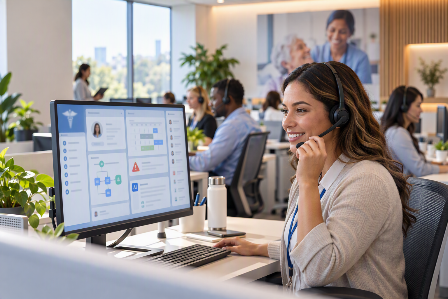 6 Steps to Implementing AI-First Healthcare Contact Center Automation