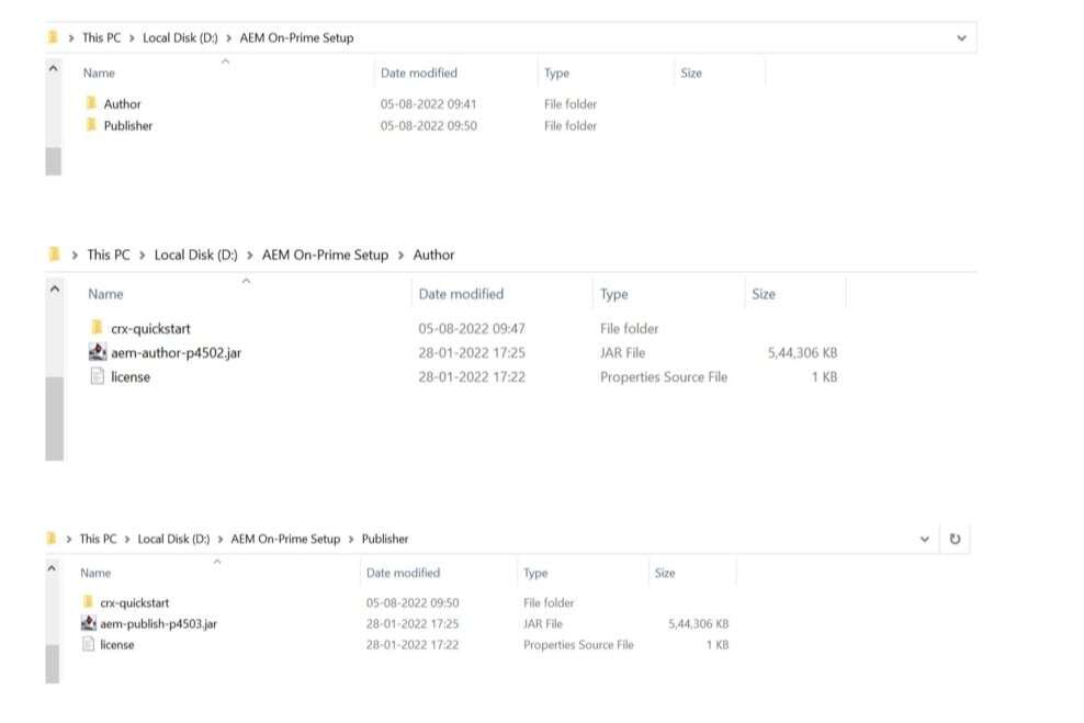 AEM 6.5 On-Prem Setup Guide