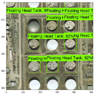detect oil storage tanks