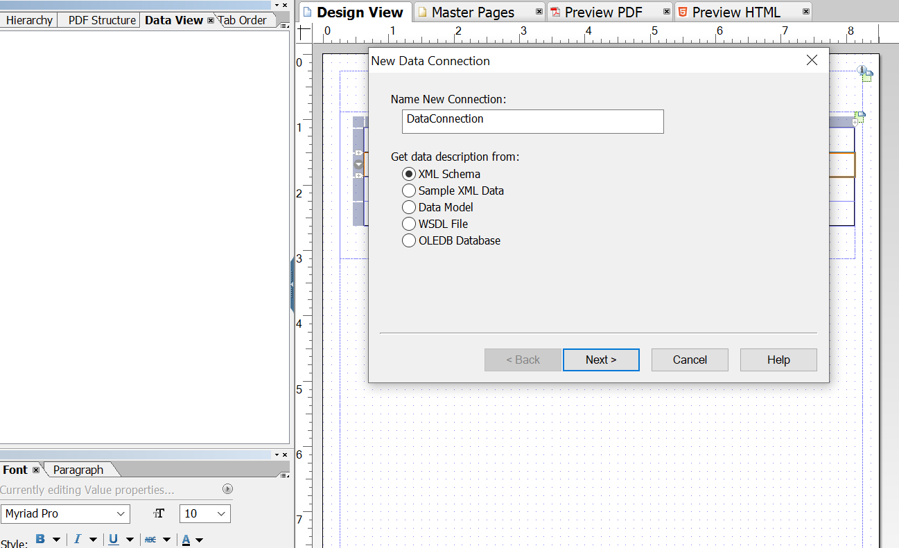 Data-view-tab