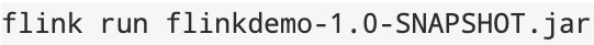 Flinkdemo code