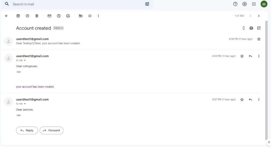 Setting up AEM Mail Service and Account